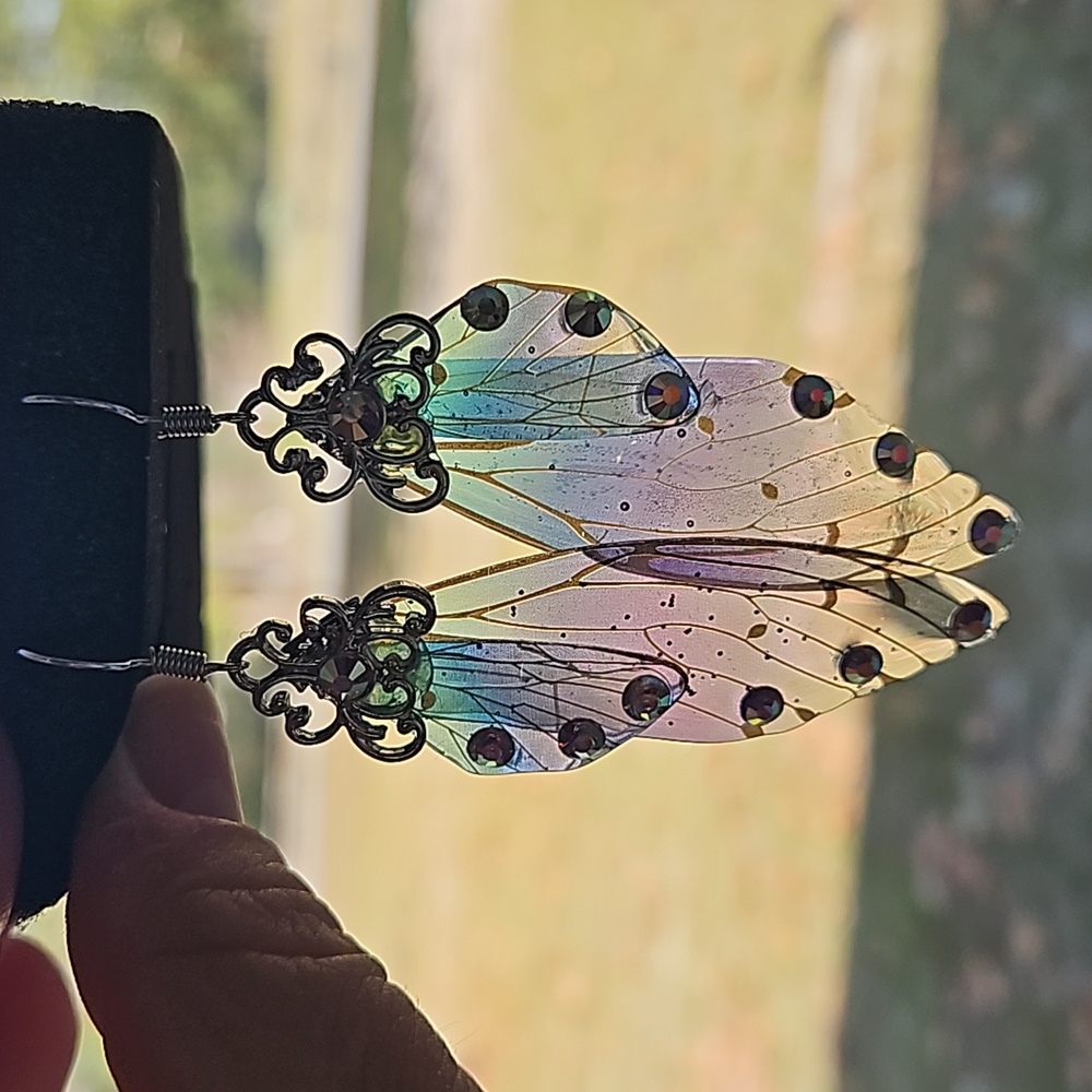 Butterfly Fairy Wing Earrings
